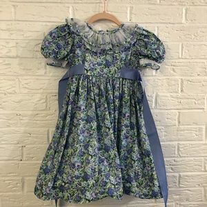 Vintage Sylvia Whyte Floral Dress